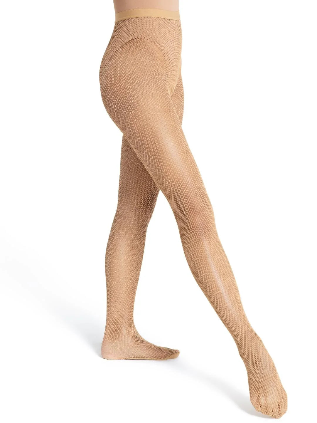 Capezio Caramel Fishnet Tights