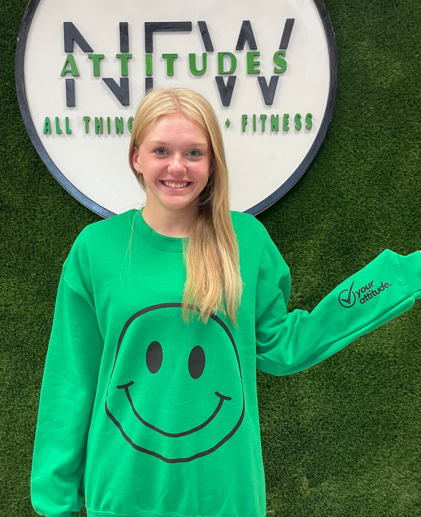 NA Brand Smiley April Sweatshirt