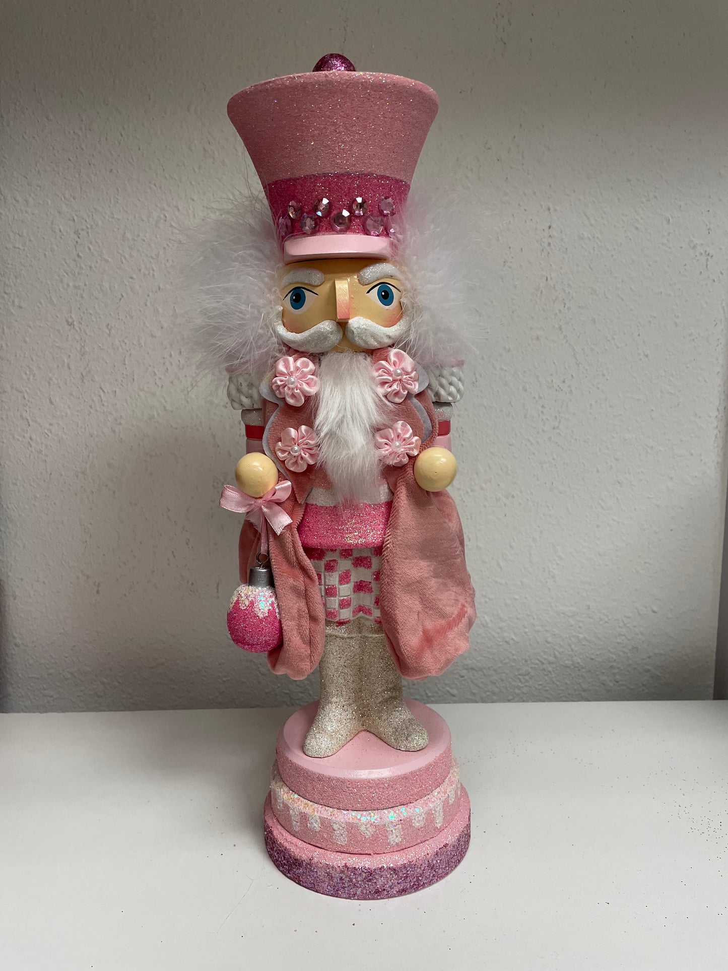 Pink Sweet Solider Nutcracker