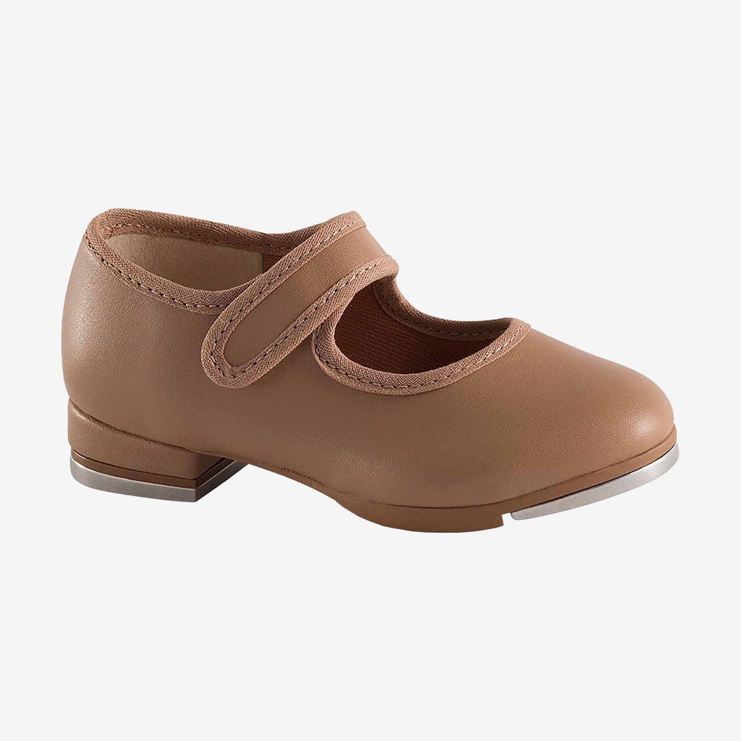 So Danca Tap Shoes Girls Velcro Caramel